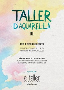 cartell TERCER TALLER
